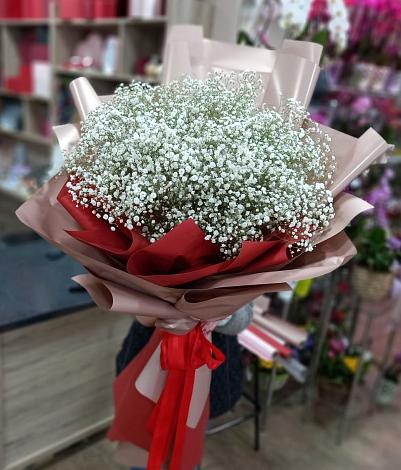 Букет цветов из: Гипсофила в Медногорский