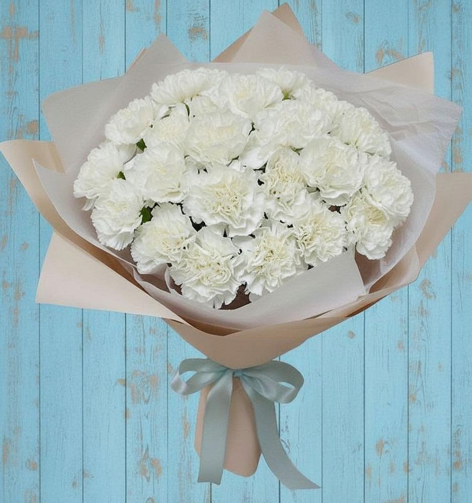 Букет цветов из: Гвоздики в Медногорский