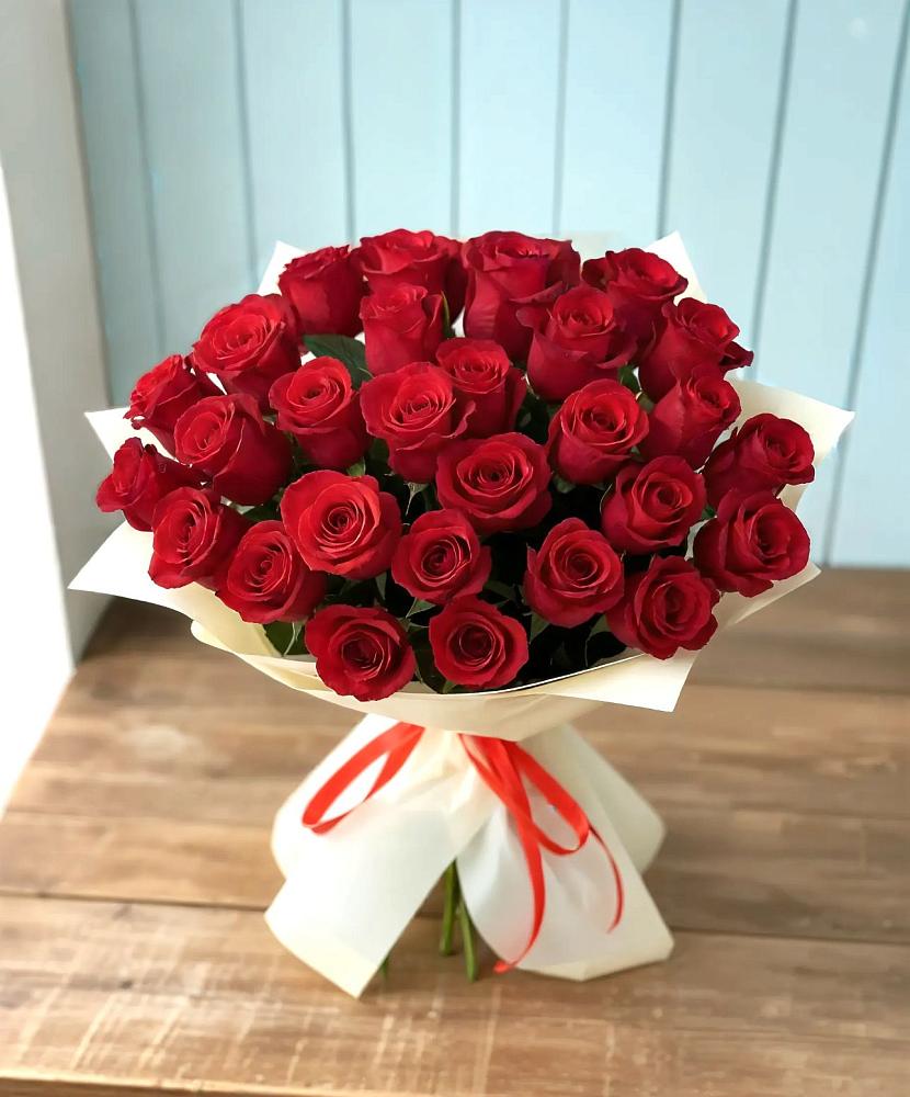 Букет 29 Красных роз в Медногорский