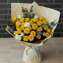 Букет цветов из:  Розы в Медногорский