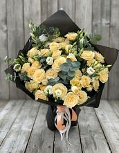Букет цветов из:  Розы и Лизиантусы #REPLACE_PRED# Медногорский