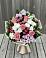 Букет цветов из: Альстромерии, Гвоздики, Розы и Хризантемы в Медногорский