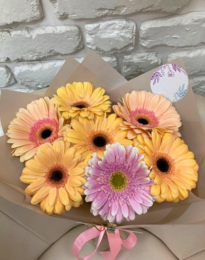 Букет цветов из: Герберы в Медногорский