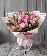 Букет Розовый кустик #REPLACE_PRED# Медногорский