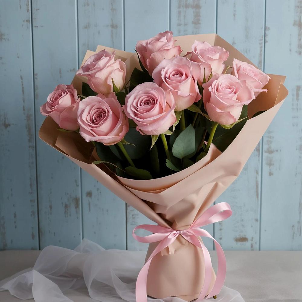 Букет цветов из: Розы в Медногорский