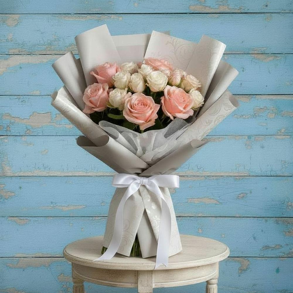 Букет цветов из: Розы в Медногорский