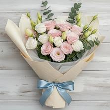 Букет цветов из:  Лизиантусы в Медногорский