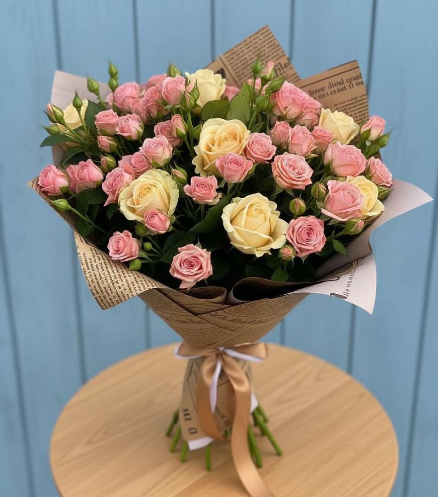 Букет цветов из: Розы в Медногорский