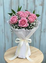 Букет цветов из:  Розы #REPLACE_PRED# Медногорский