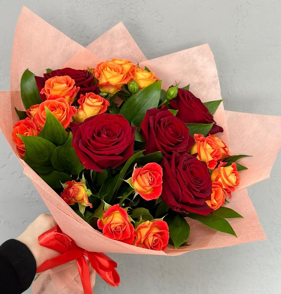 Букет Любовь и восторг в Медногорский