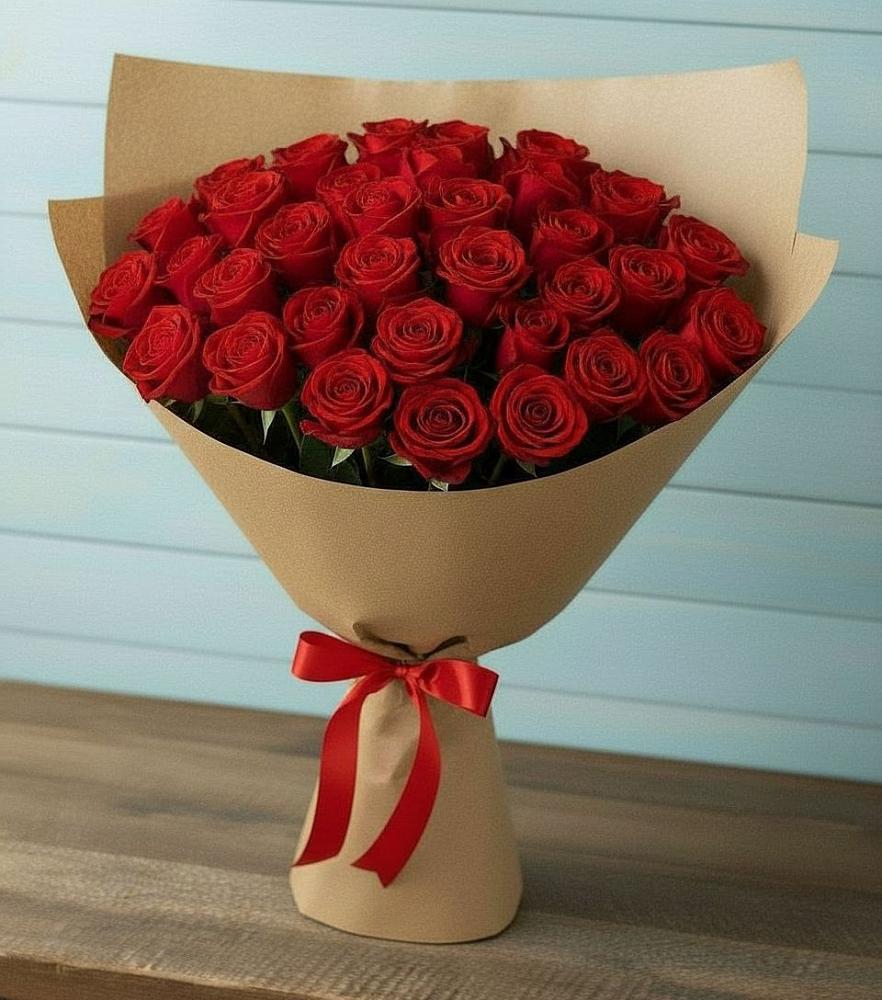 Букет Красные розы Милано в Медногорский