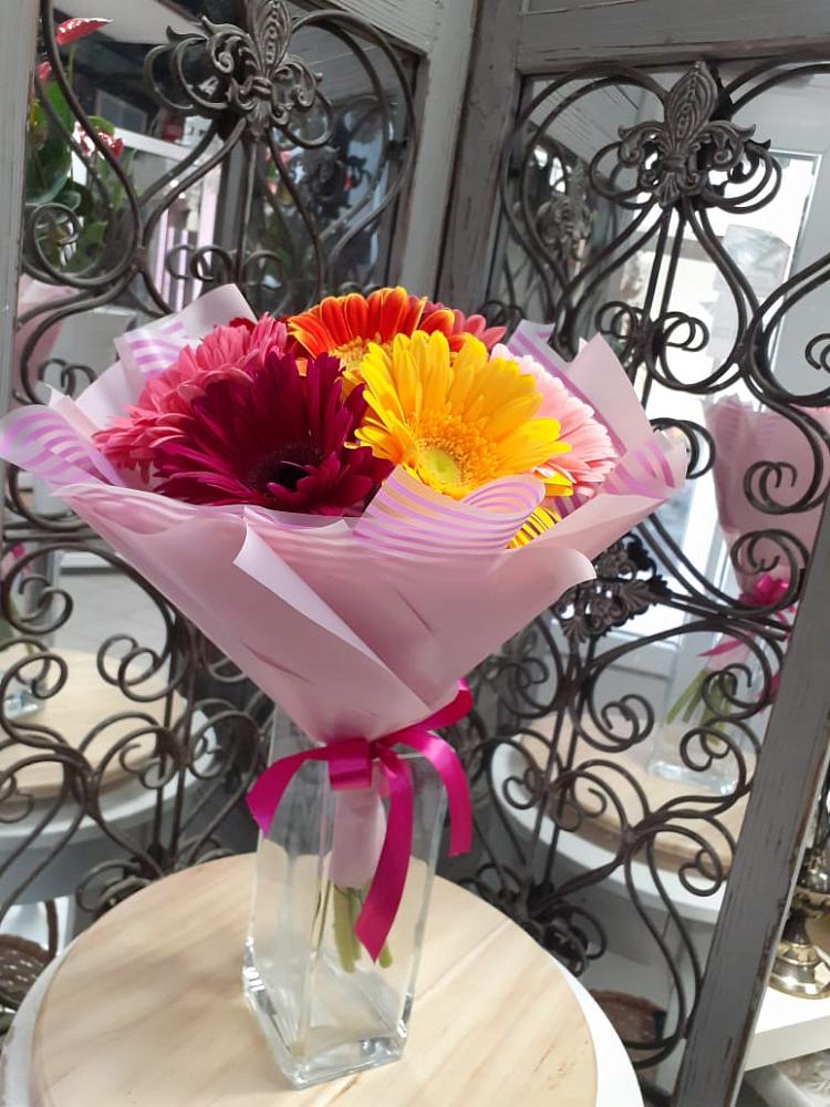 Букет цветов из: Герберы в Медногорский