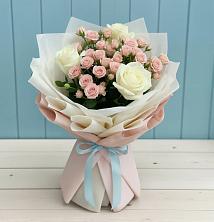Букет цветов из:  Розы в Медногорский