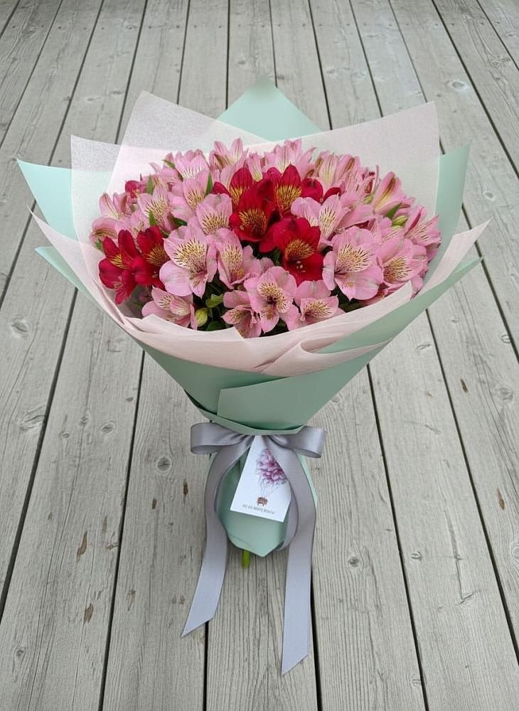 Букет цветов из: Альстромерии в Медногорский