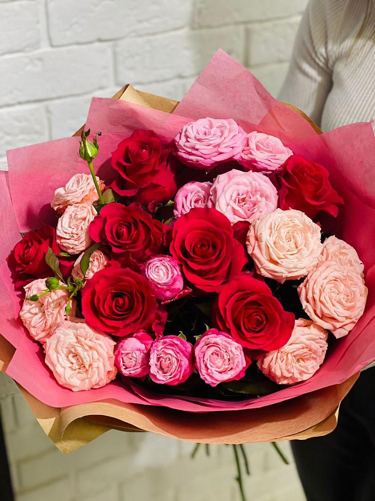 Букет цветов из: Розы в Медногорский