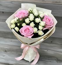 Букет цветов из:  Розы в Медногорский