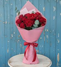 Букет цветов из:  Розы в Медногорский