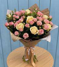 Букет цветов из:  Розы в Медногорский