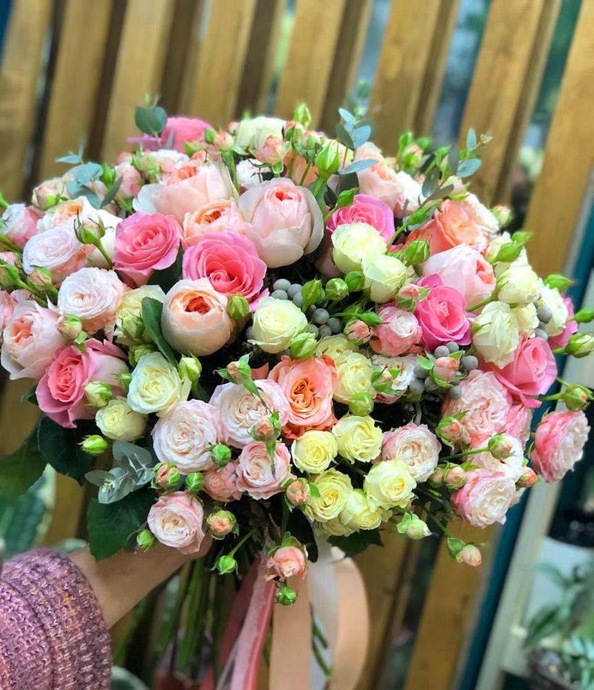 Букет цветов из: Розы в Медногорский