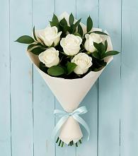 Букет цветов из:  Розы в Медногорский