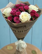 Букет цветов из:  Розы в Медногорский