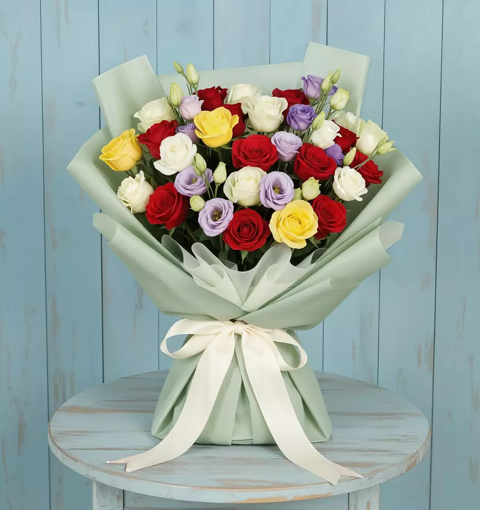 Букет цветов из: Розы в Медногорский