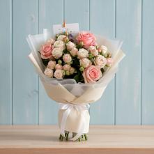 Букет цветов из:  Розы в Медногорский