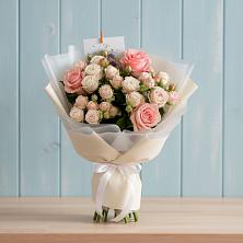 Букет цветов из:  Розы в Медногорский