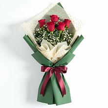 Букет цветов из:  Розы в Медногорский