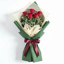 Букет цветов из:  Розы в Медногорский