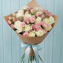 Букет цветов из:  Розы в Медногорский